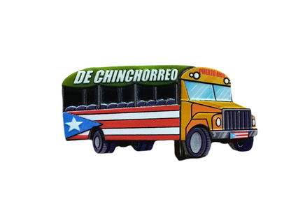 MAGNET BUS CHINCHORRO- MAGNETO PUERTO RICO GUAGUA CHINCHORREO