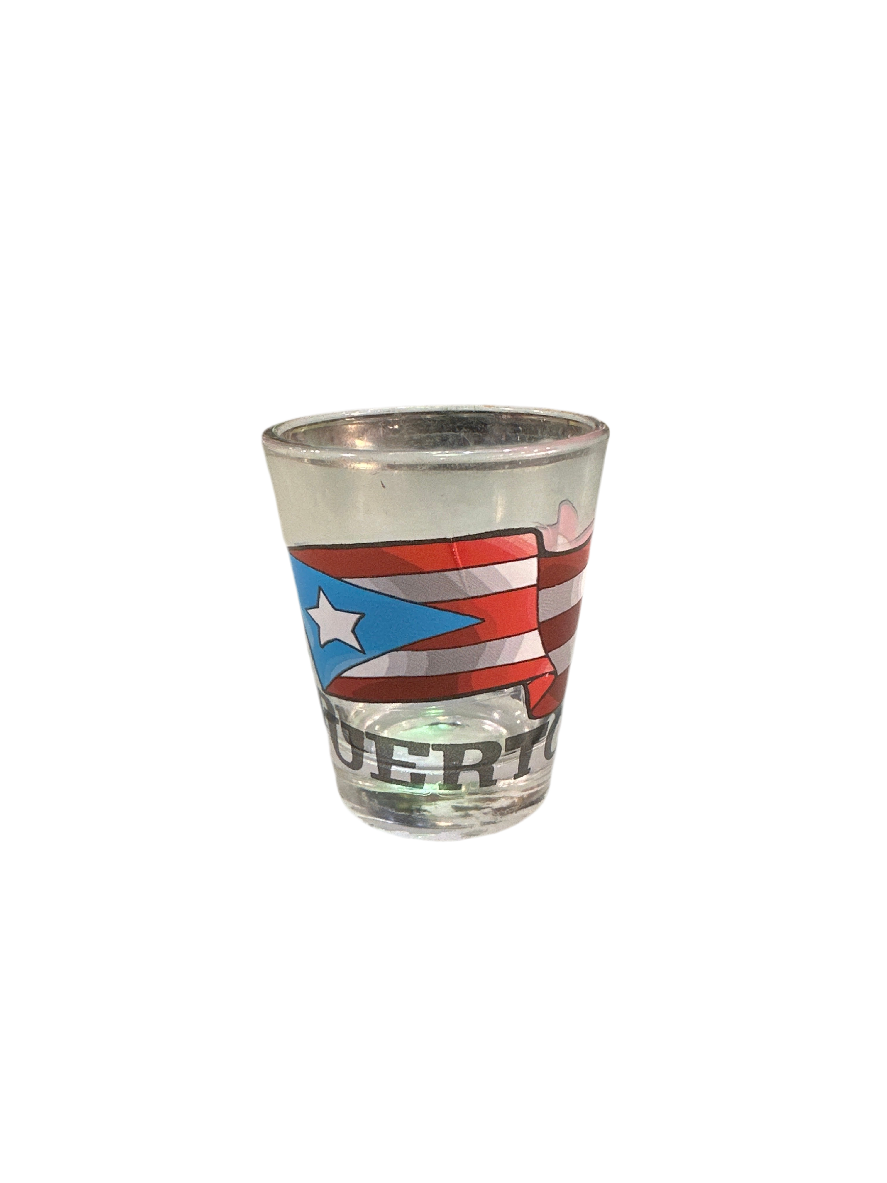 VASO DE CHUPITO BANDERA DE PUERTO RICO