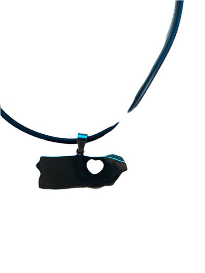 COLLAR (C-1) PUERTO RICO- MAPA ISLA