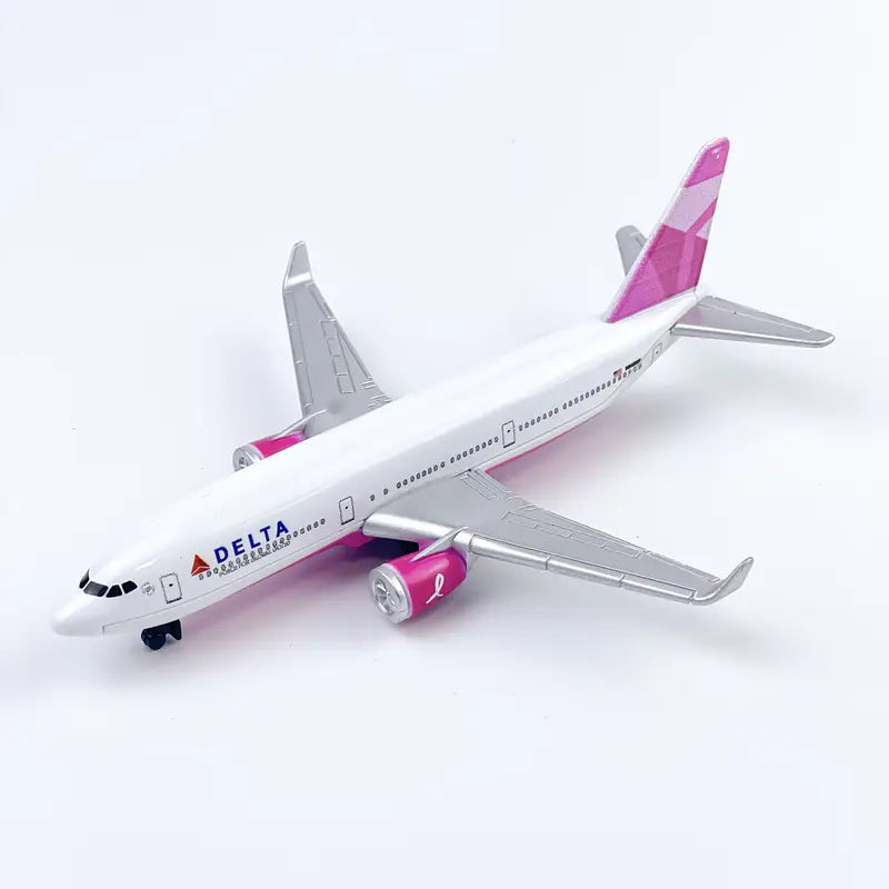 DELTA AIR LINES - PINK AIRPLANE