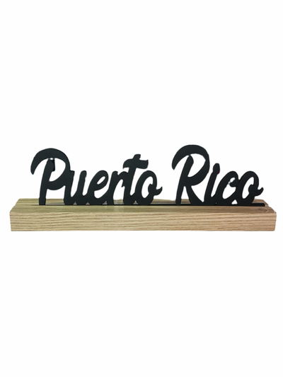 WOOD PEN HOLDER PUERTO RICO