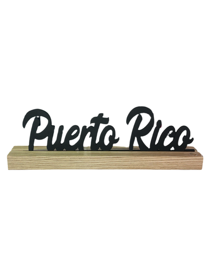 PORTAPLÁPICES DE MADERA PUERTO RICO