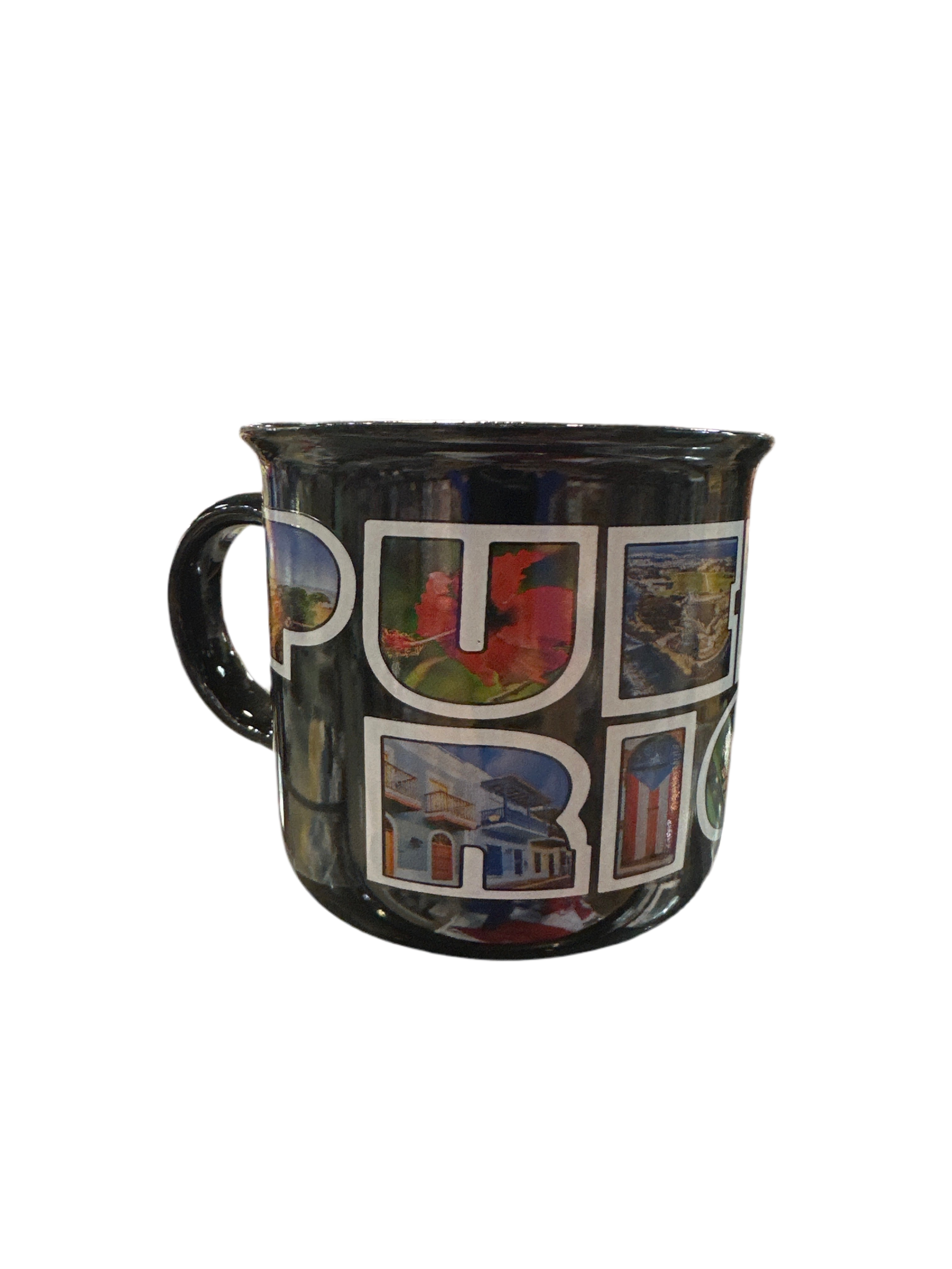 TAZA NEGRA DE PUERTO RICO