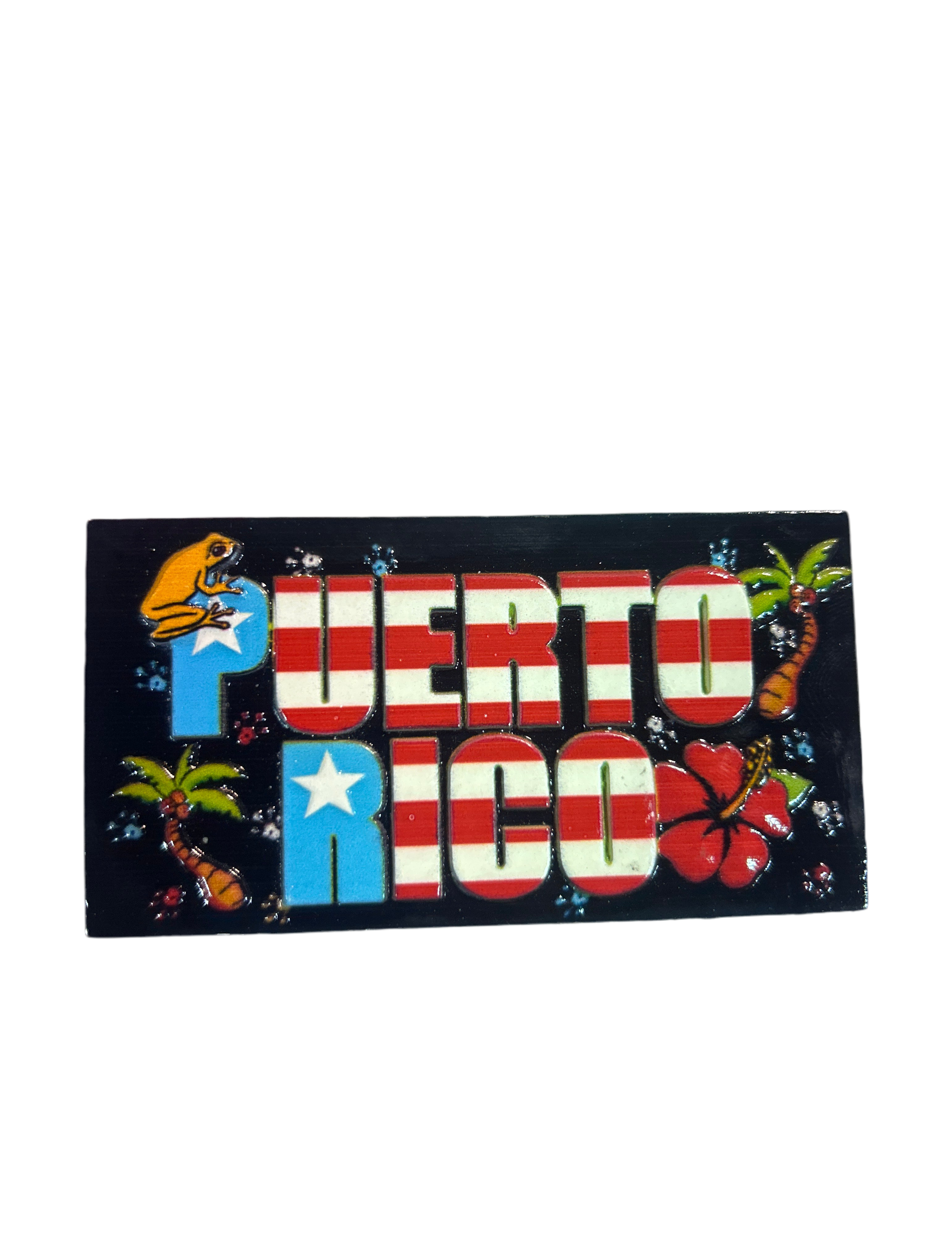 PUERTO RICO RECTANGULAR MAGNET
