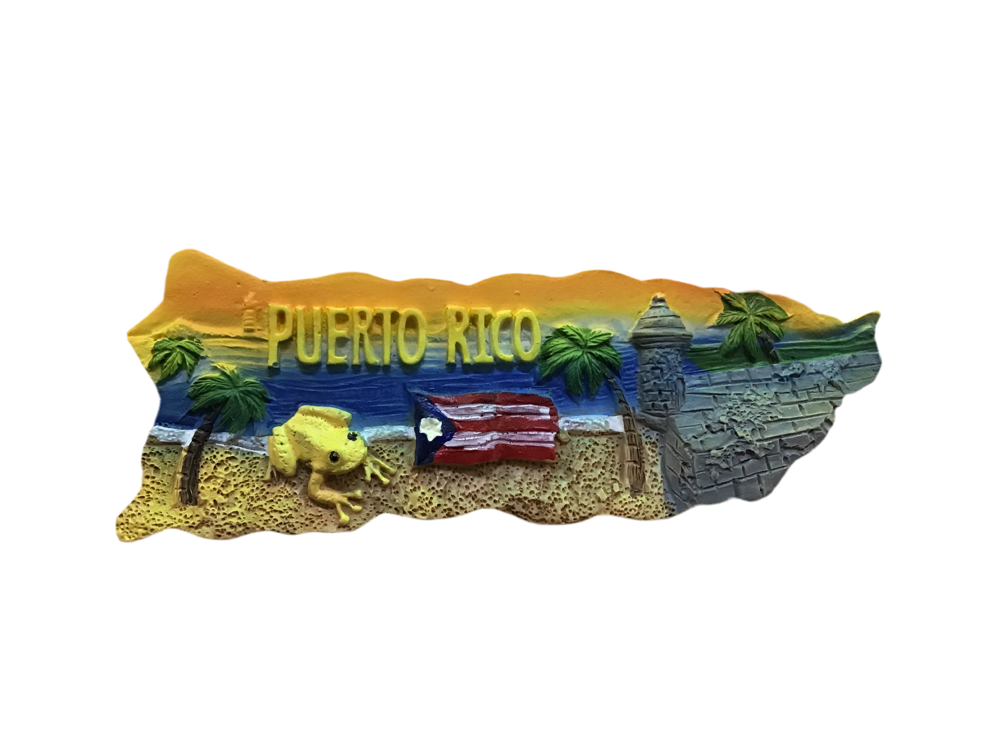 PUERTO RICO MAGNET COQUI GARITA