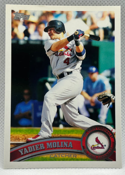 2011 TOPPS YADIER MOLINA #90