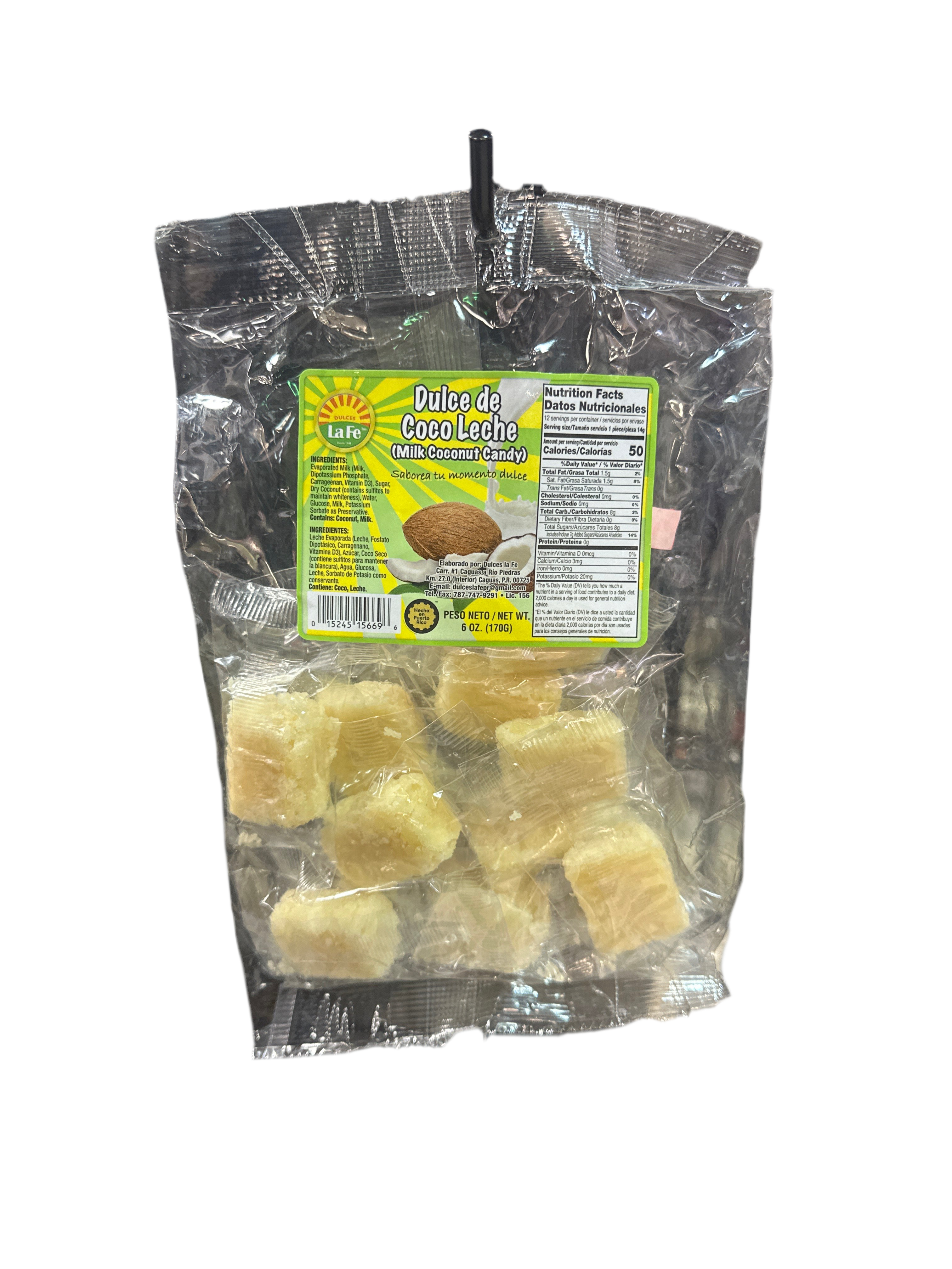 DULCE COCO LECHE- MILK COCONUT CANDY