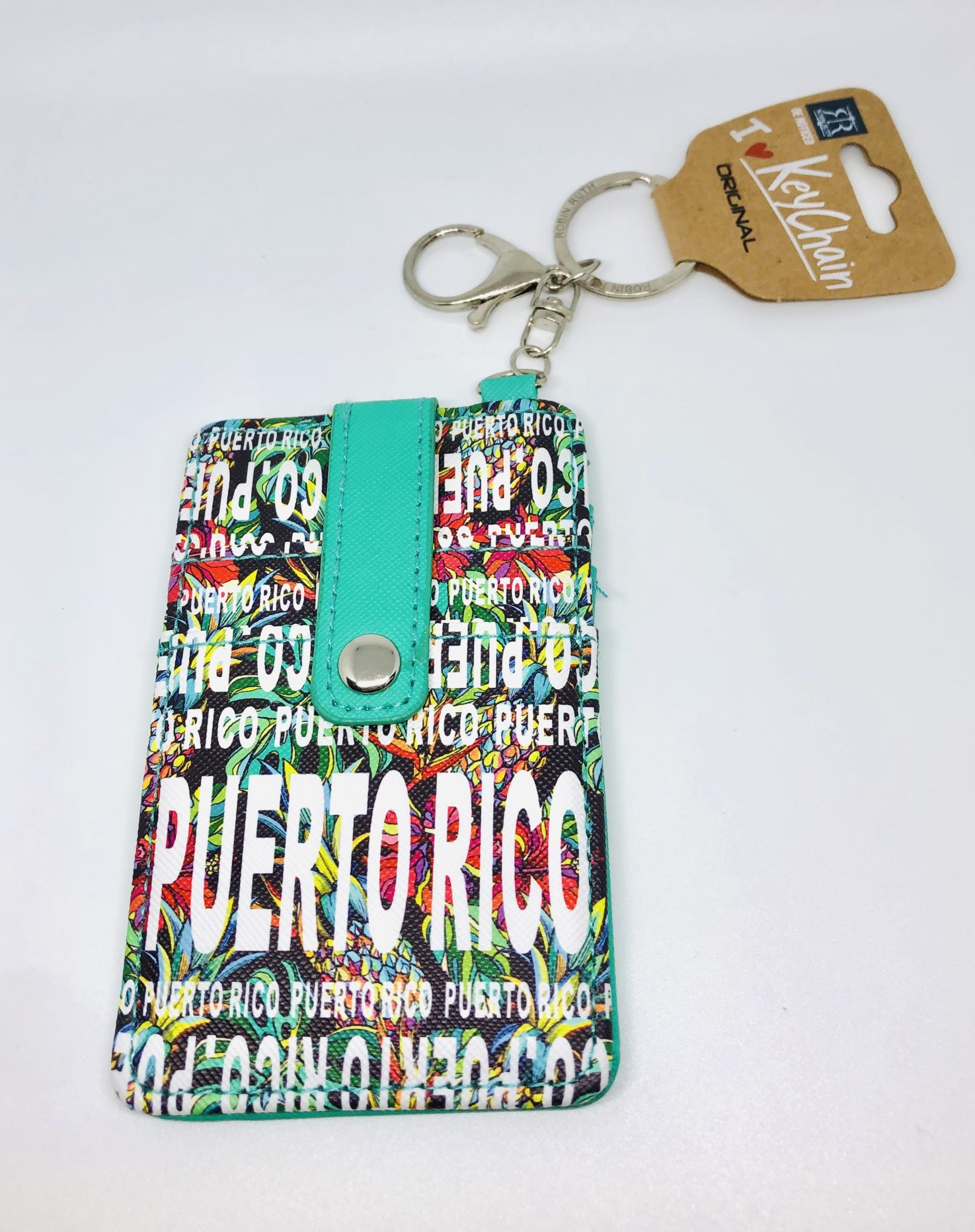ID Wallet de Puerto Rico-Flores-Aqua