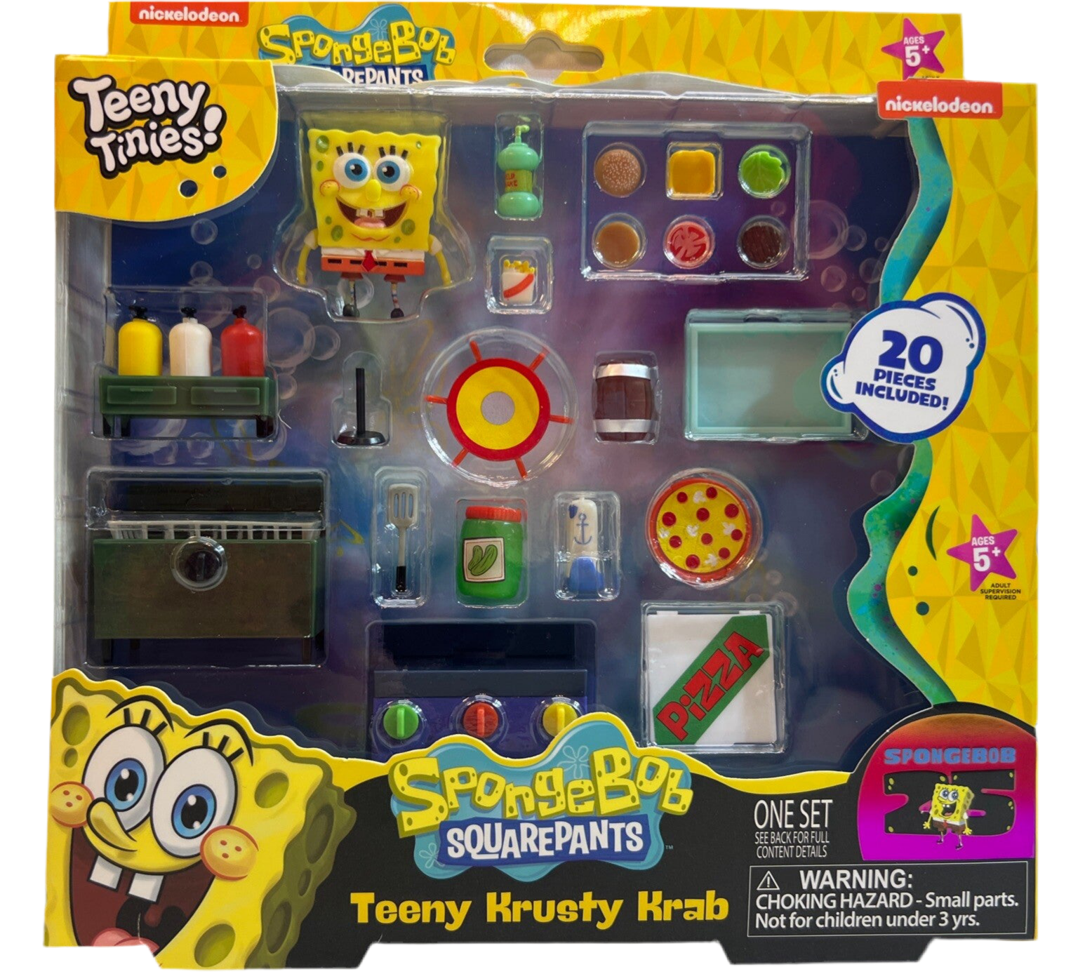 TEENY KRUSTY KRAB / SPONGE BOB