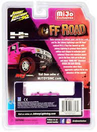 1/64 JOHNNY LIGHTNING 50 AÑOS HUMMER H2 ROSA - TODO TERRENO
