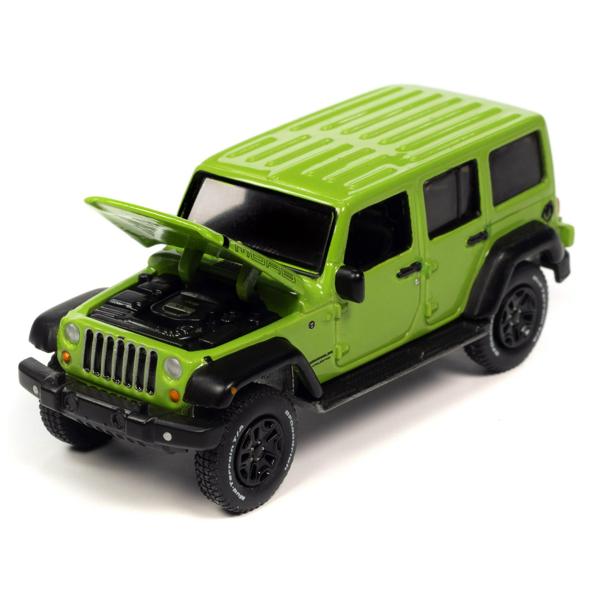 1/64 2013 JEEP WRANGLER UNLIMITED MOAB EDITION GECKO GREEN - UTILITARIO DEPORTIVO