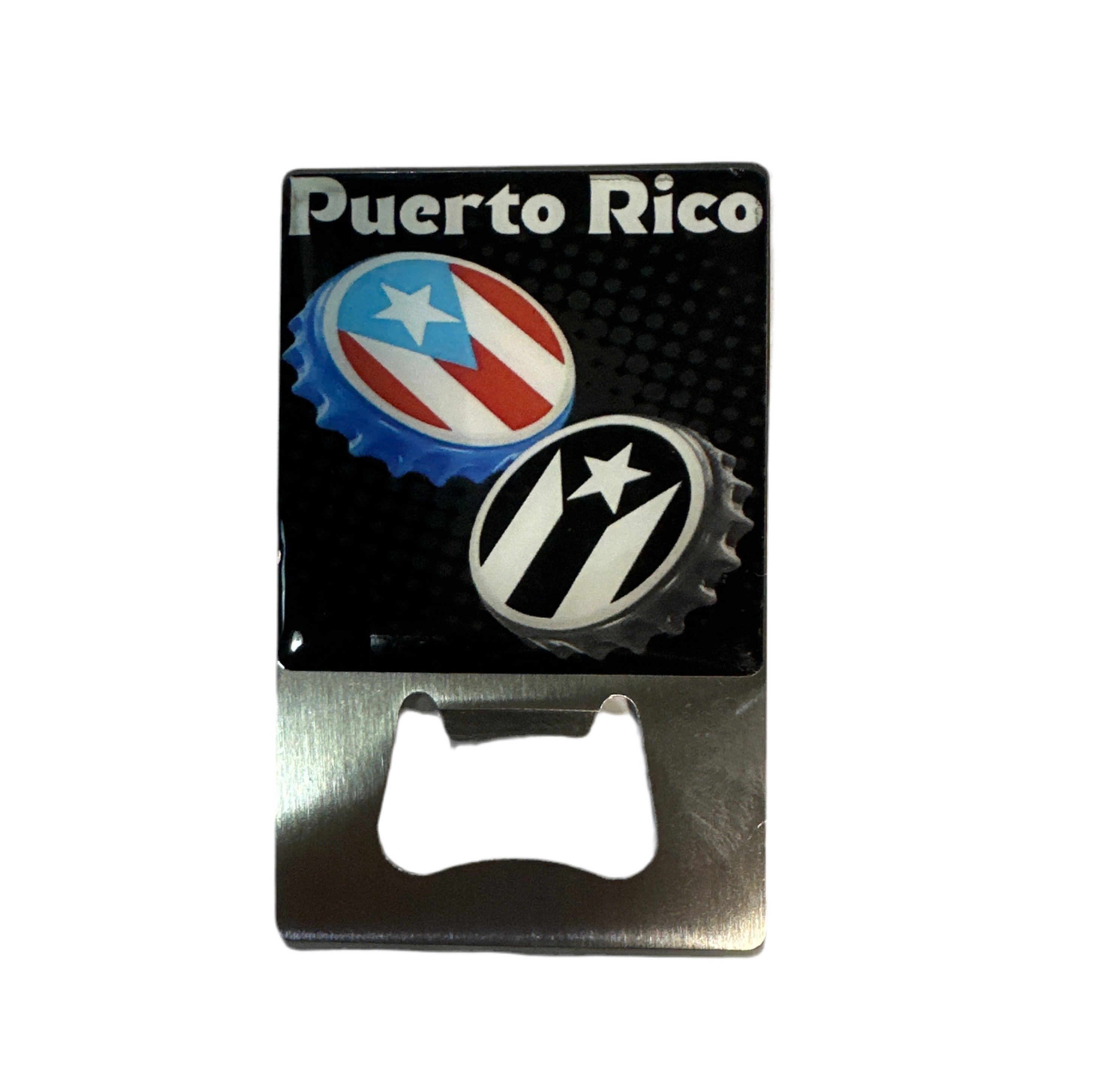MAGNETO ABRE BOTELLA DE PUERTO RICO - PUERTO RICO BOTTLE OPENER MAGNET.