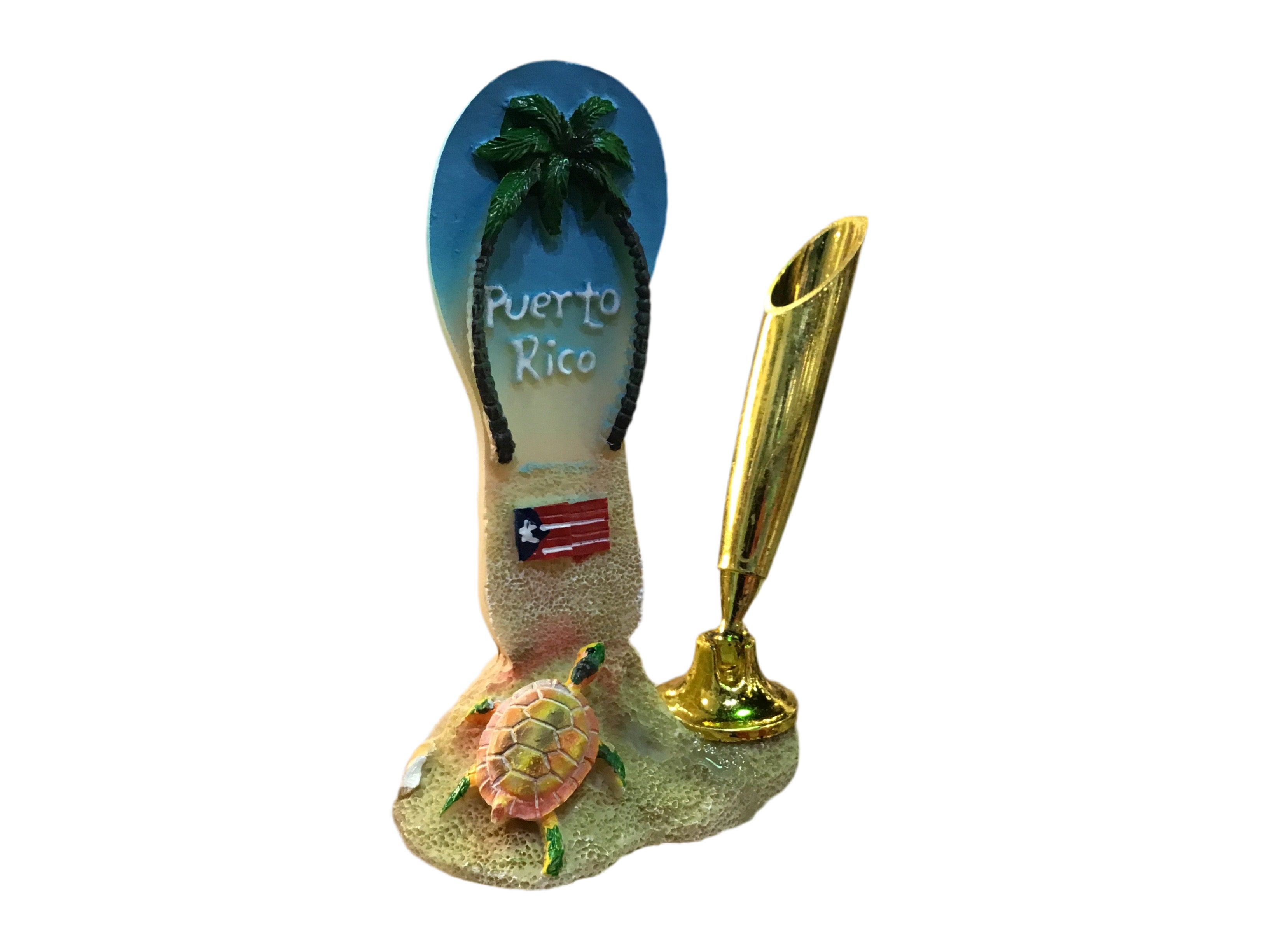 LAPICERO CHANCLETA PUERTO RICO- PEN HOLDER PUERTO RICO CHANCLETA