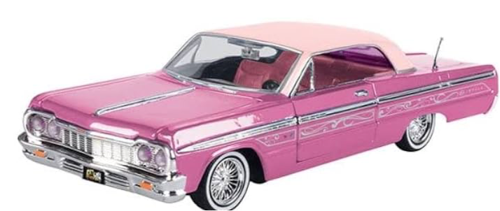 1/24 1964 CHEVROLET IMPALA PINK - GET LOW