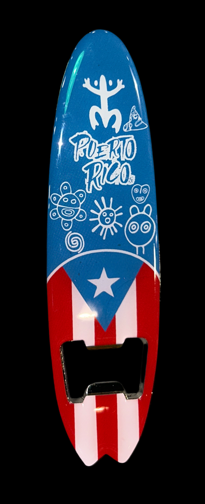 PUERTO RICO SURFING TABLE BOTTLE OPENERS MAGNETS