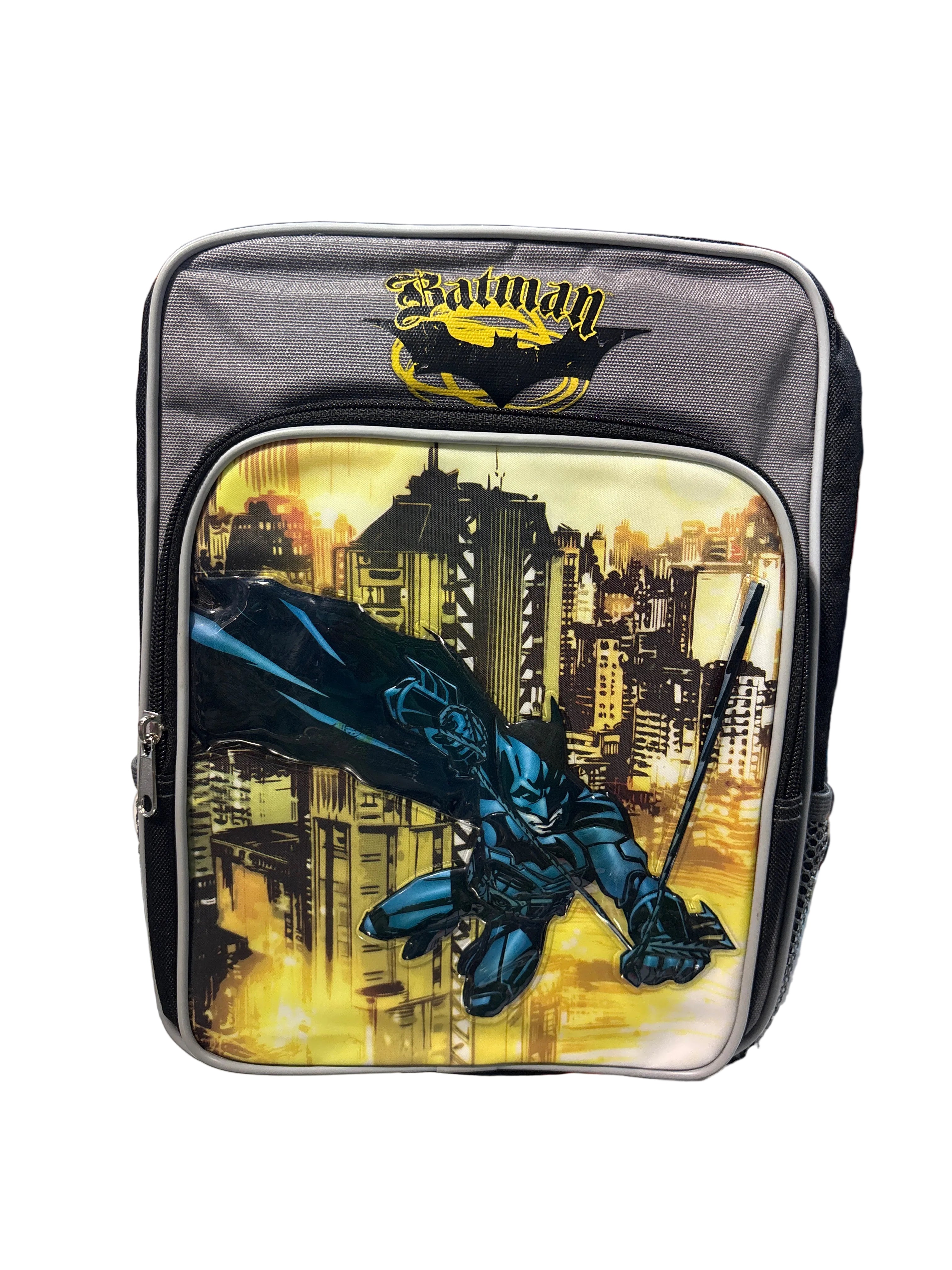 12” RECTANGULAR BATMAN BEGINS BACK PACK