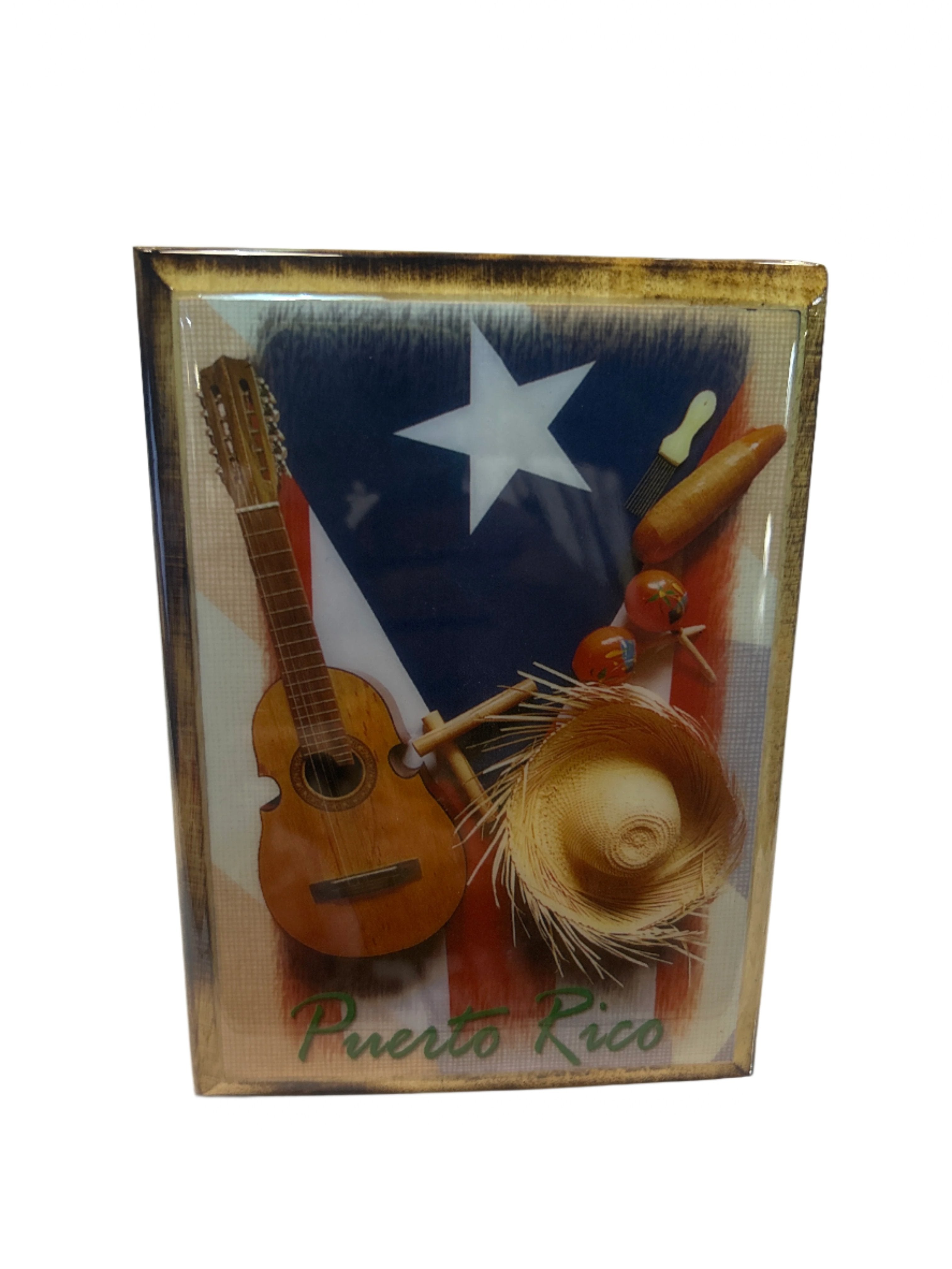 CUADRO 4" X 6" DE PUERTO RICO