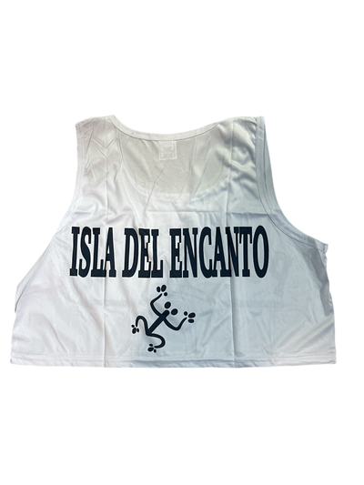 CAMISA DE PUERTO RICO - WHITE MUJER