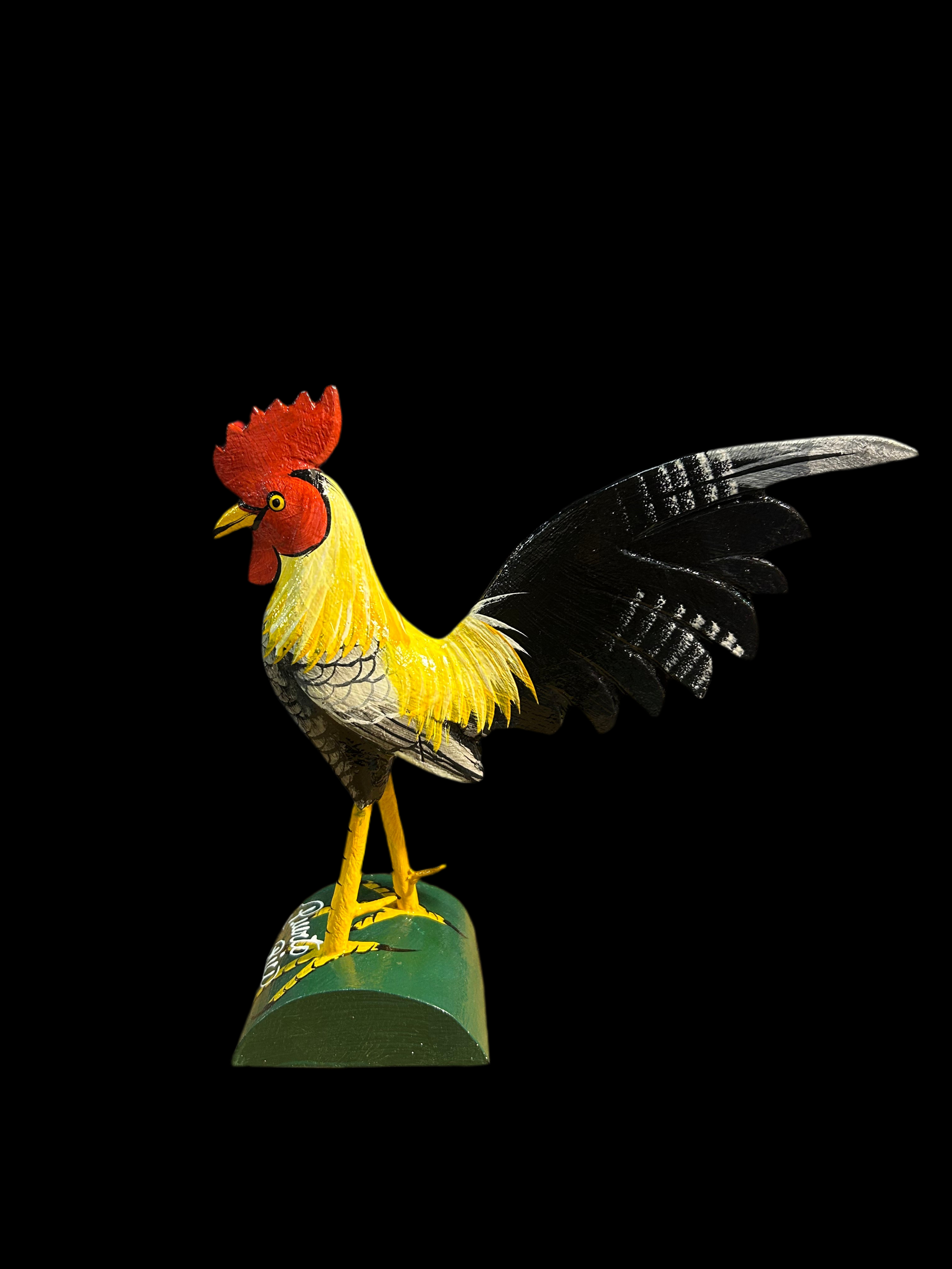 8” GALLO ARTESANAL EN MADERA