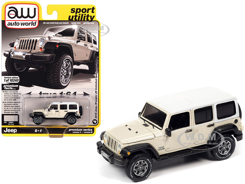 1:64 2018 Jeep Wrangler JK Unlimited Sport