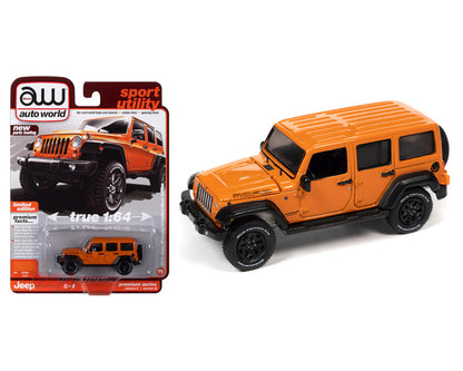 1/64 2013 JEEP WRANGLER UNLIMITED MOAB EDITION CRUSH ORANGE - SPORT UTILITY