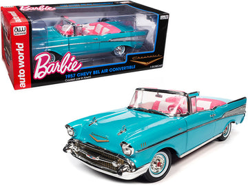 1/18 1957 CHEVY BEL AIR CONVERTIBLE - BARBIE