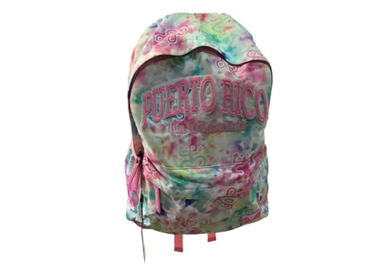 16” PUERTO RICO BACK PACK PINK TAINOS SYMBOLS DESIGN