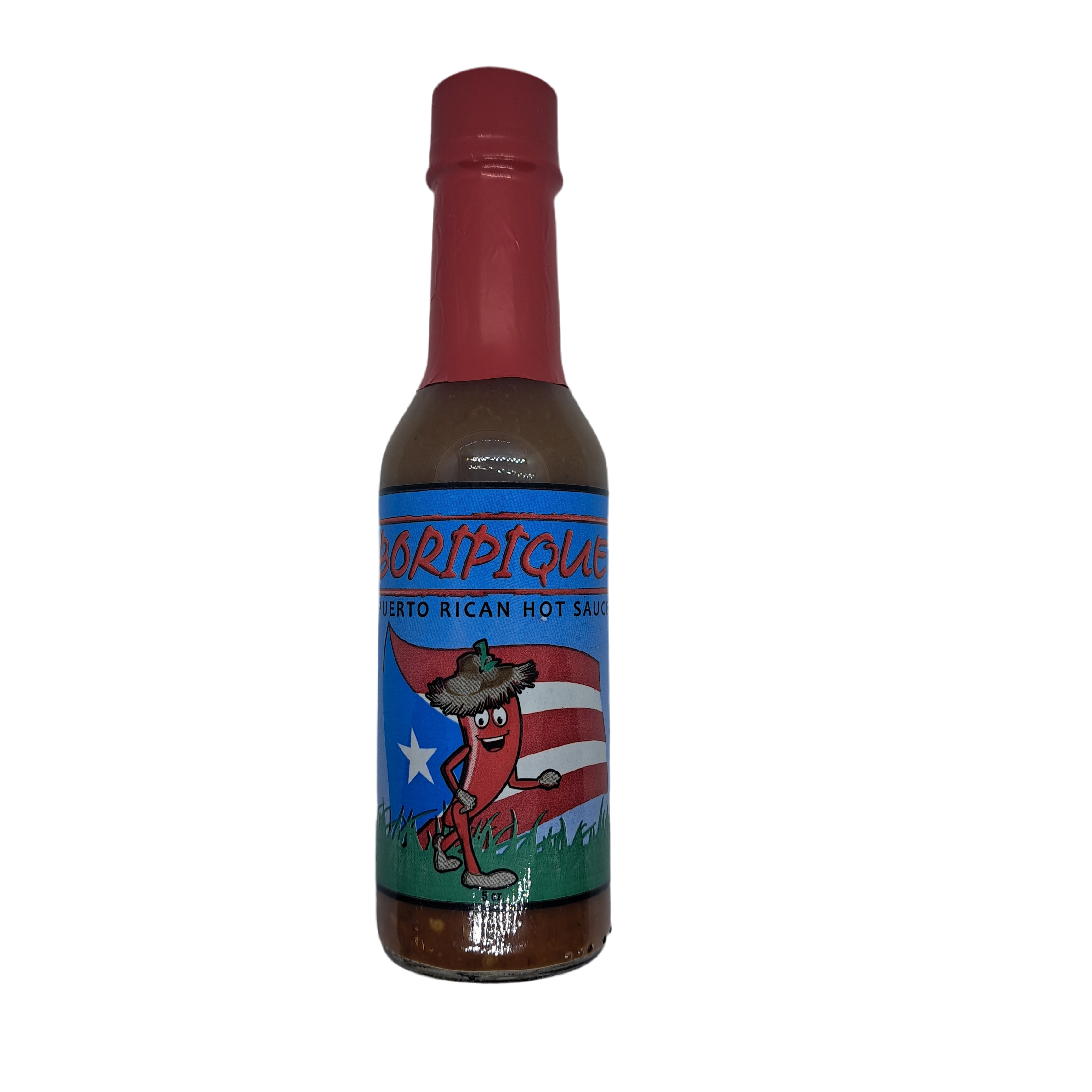 BORIPIQUE - HECHO EN PUERTO RICO - SALSA PICANTE ARTESANAL 5 OZ