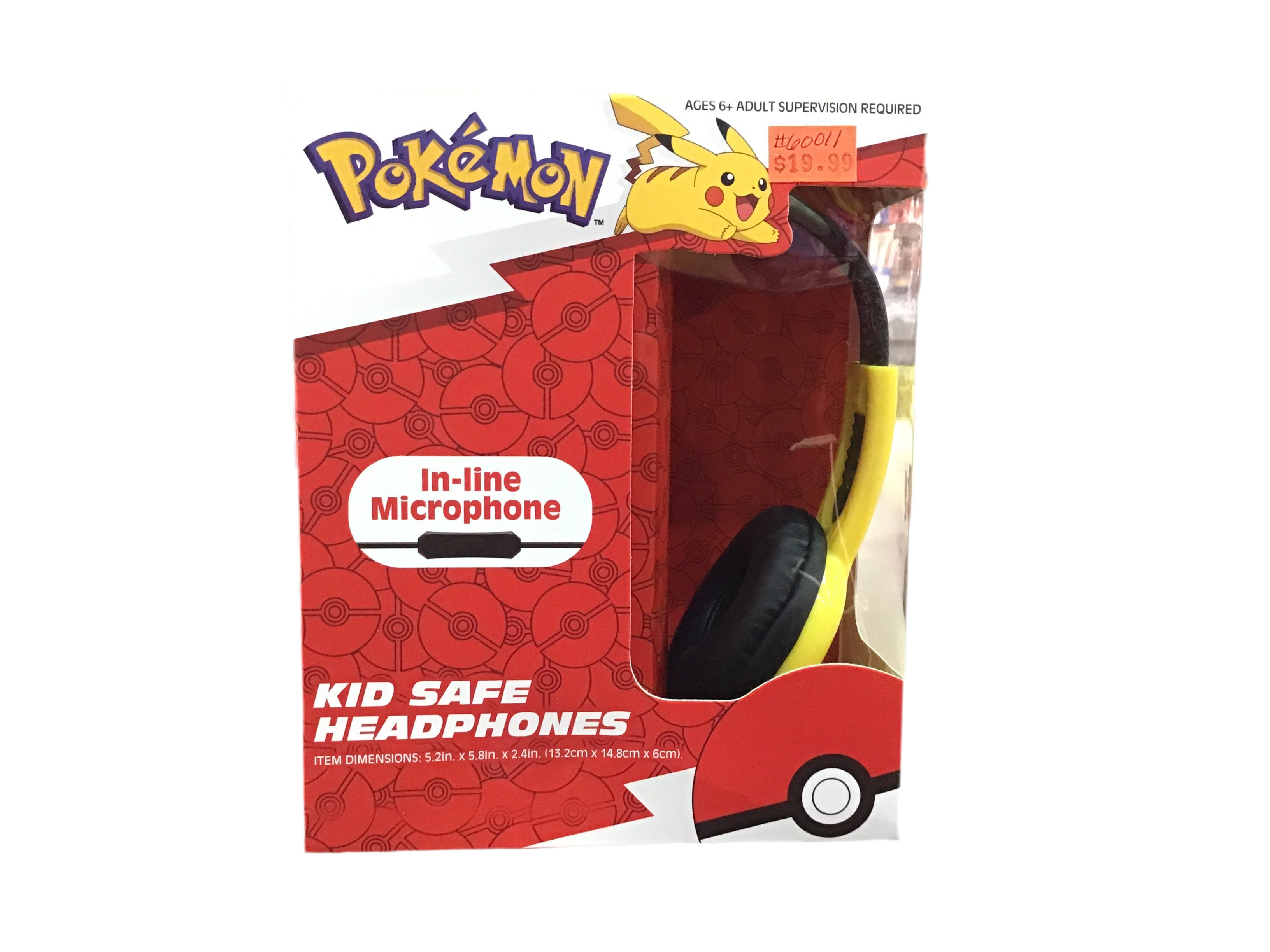 POKEMON KID SAFE HEADPHONES