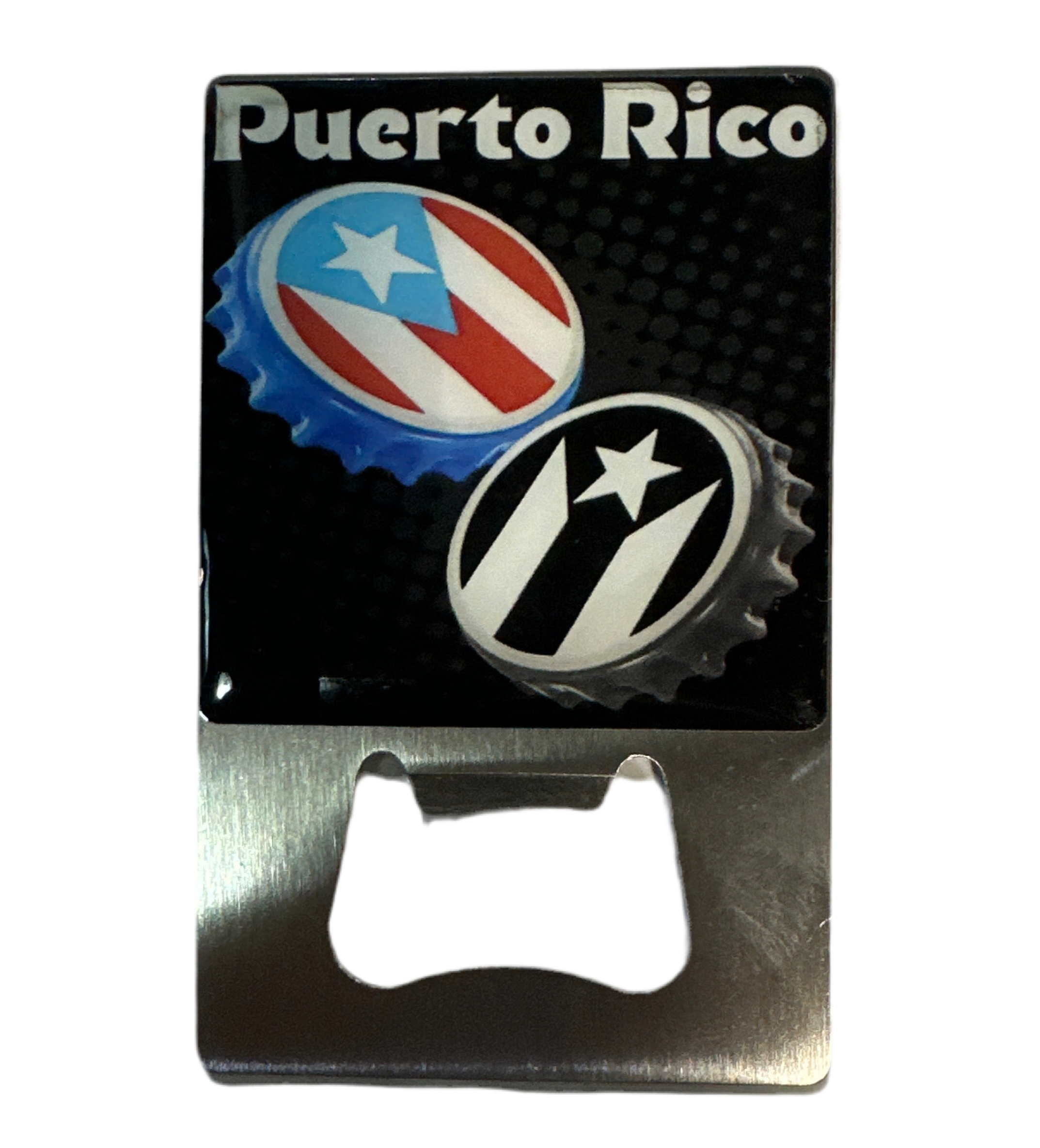 MAGNETO ABRE BOTELLA DE PUERTO RICO - PUERTO RICO BOTTLE OPENER MAGNET.