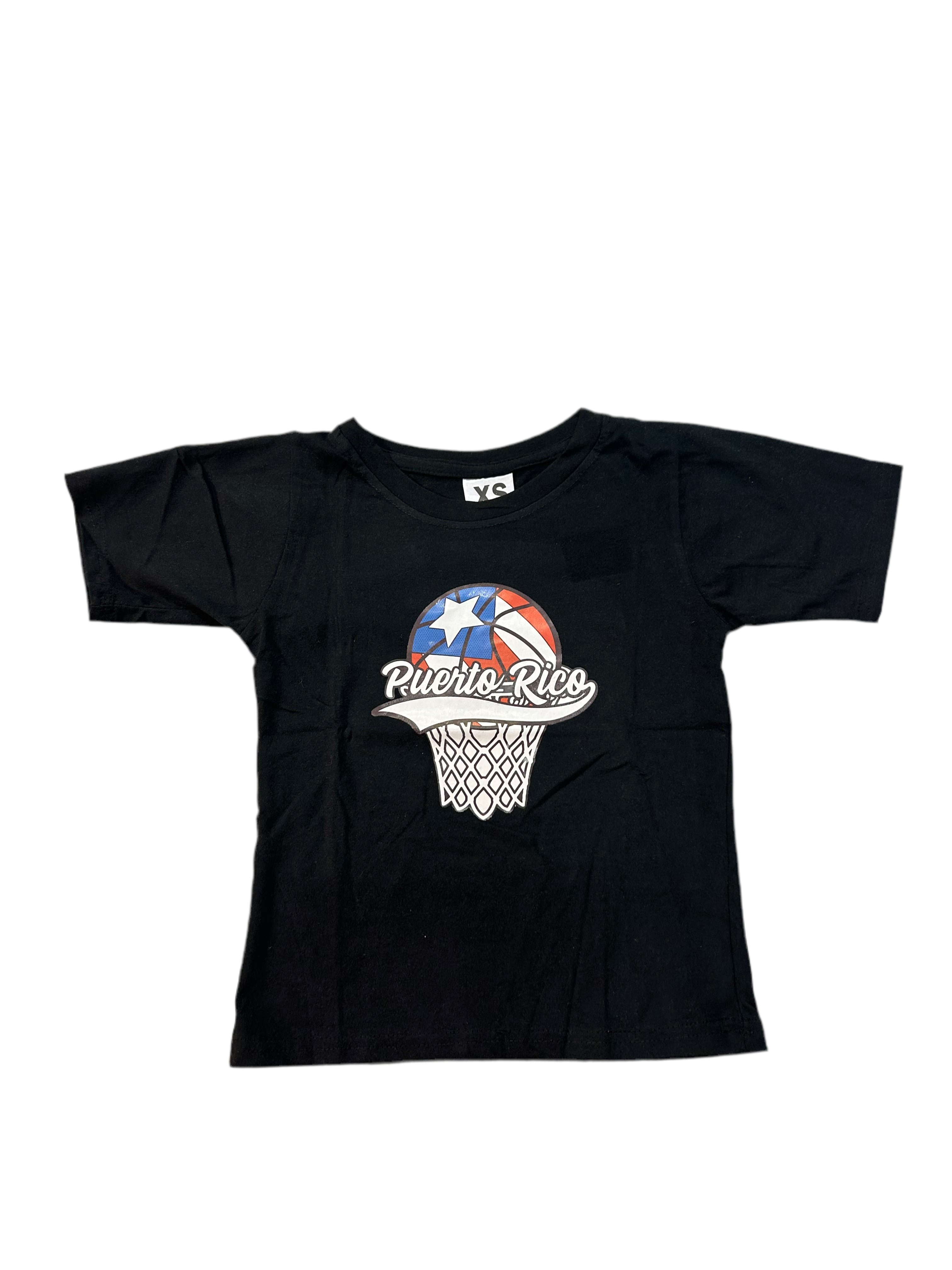 PUERTO RICO BASKETBALL KID TSHIRT - CAMISA DE PUERTO RICO BALONCESTO