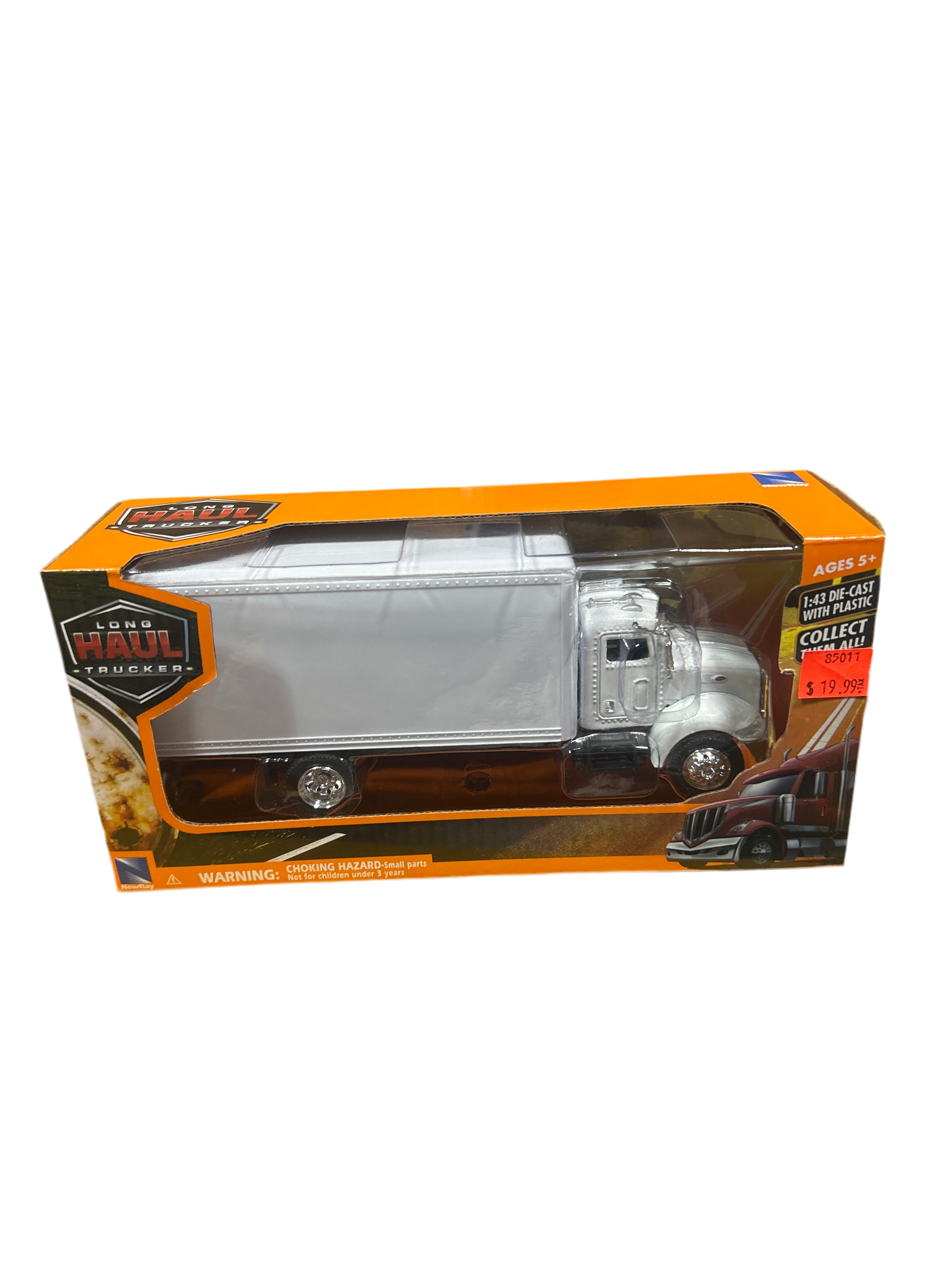 1/43 PITERBILT 335 WHITE UTILITY TRUCK N7 - LONG HAUL TRUCKER