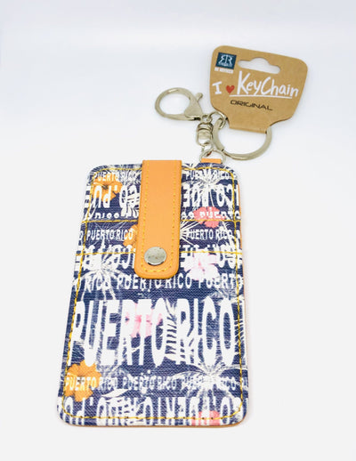 ID Wallet de Puerto Rico-Flores-amarillo