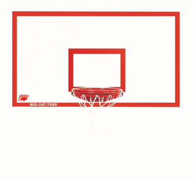 TABLERO PARA CANASTO DE BALONCESTO EN HIERRO BA472 BASKETBALL STEEL BACKBOARD 42" X 72" PM#14750011