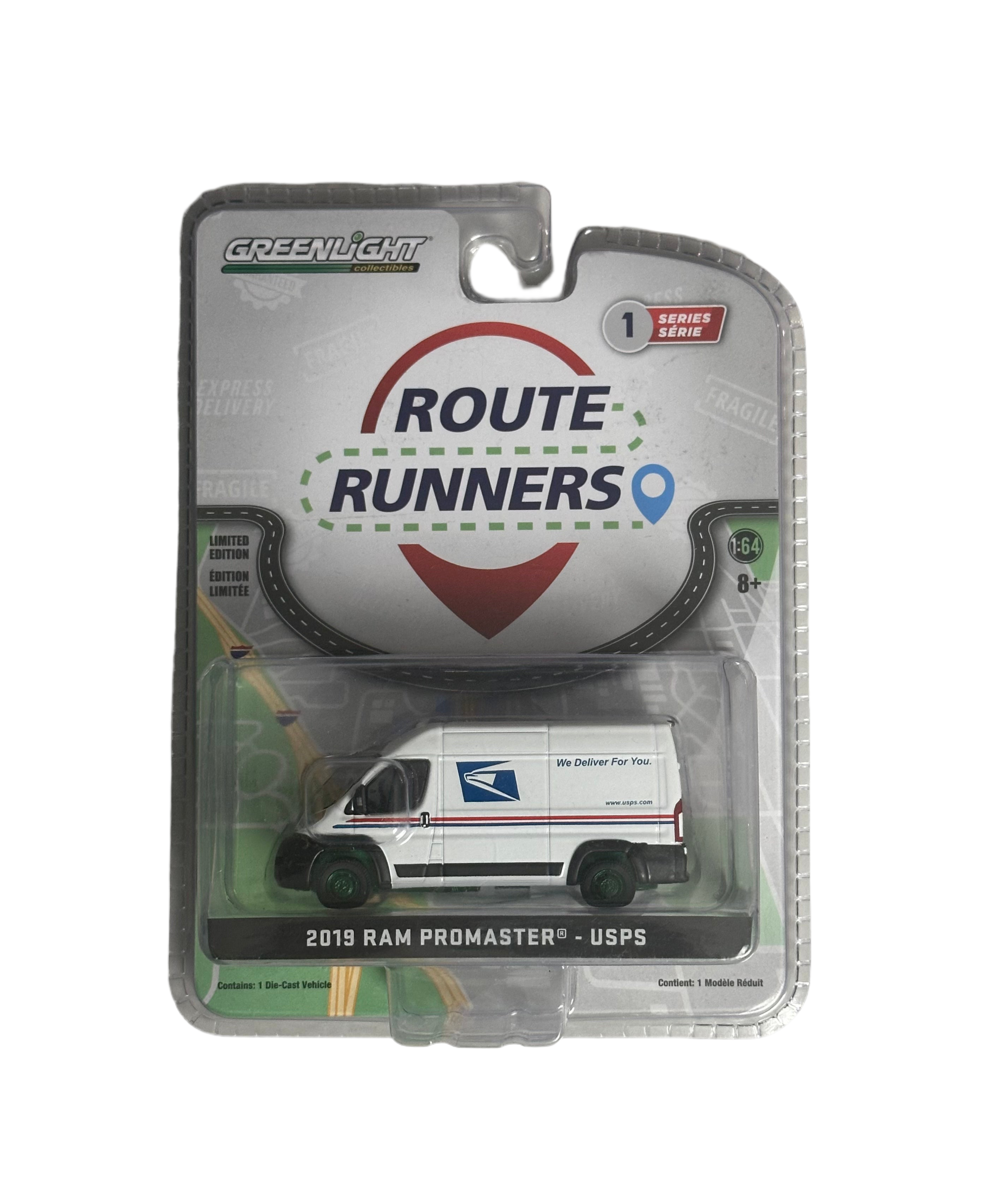 1/64 2019 RAM PROMASTER - USPS ROUTE RUNNERS “CHASE”