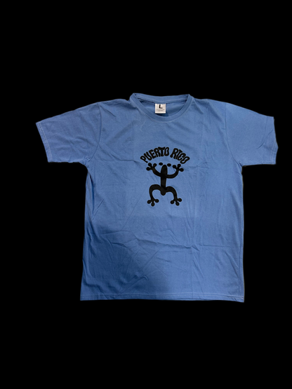 TSHIRT COQUI DE PUERTO RICO BLUE