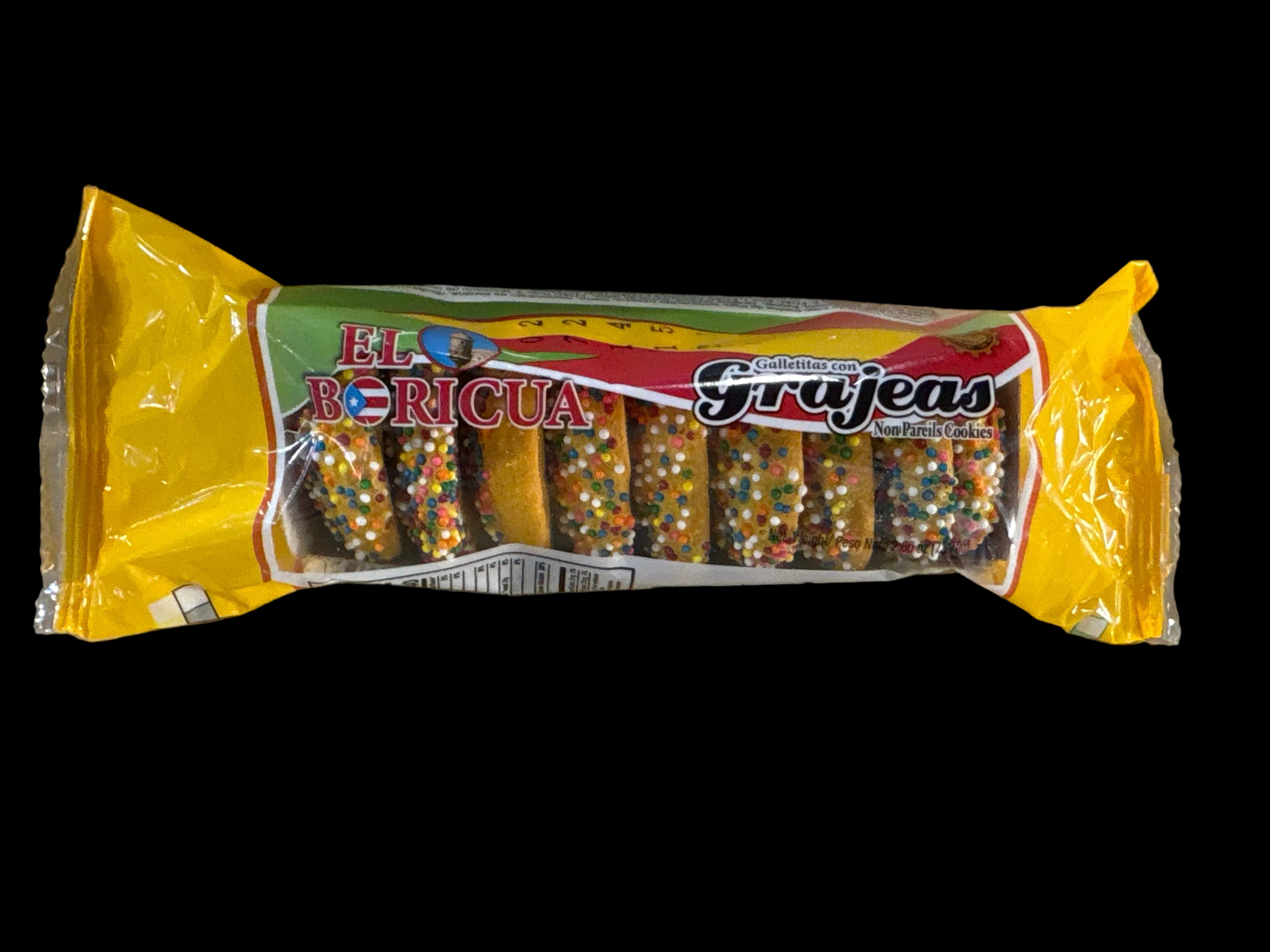 GALLETITAS CON GRAJEAS - NON PAREILS COOKIES