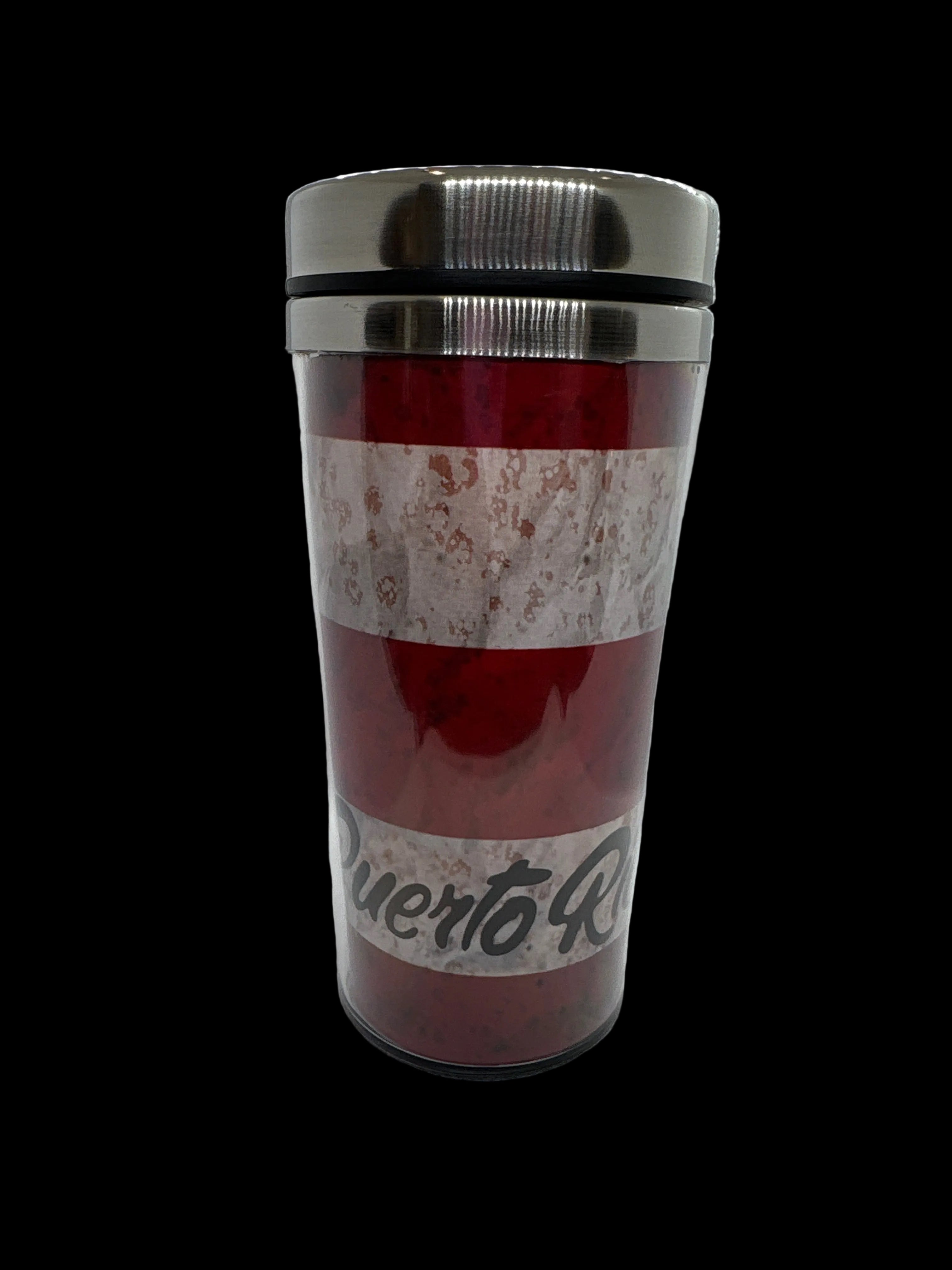 VASO TERMICO - BANDERA PUERTO RICO