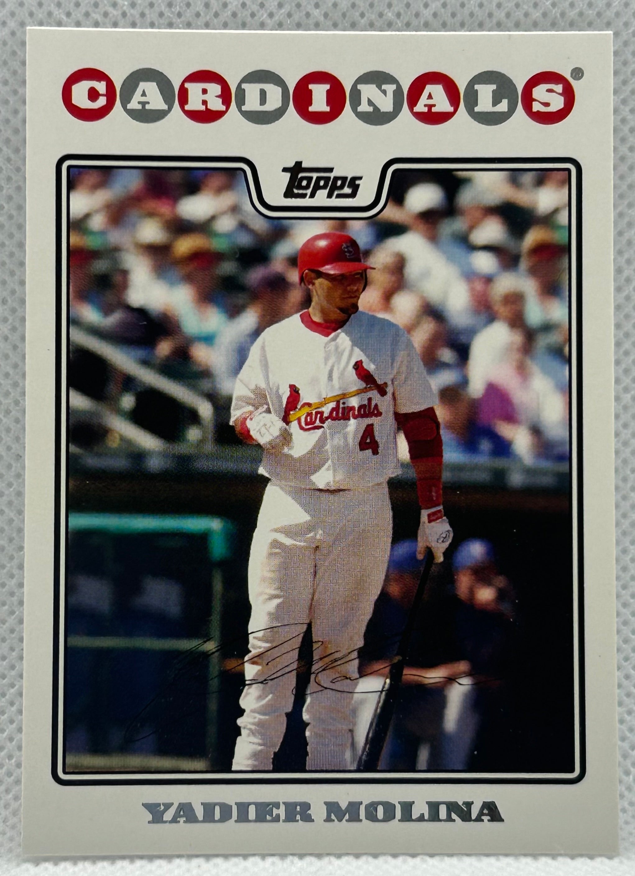 2008 TOPPS YADIER MOLINA #660