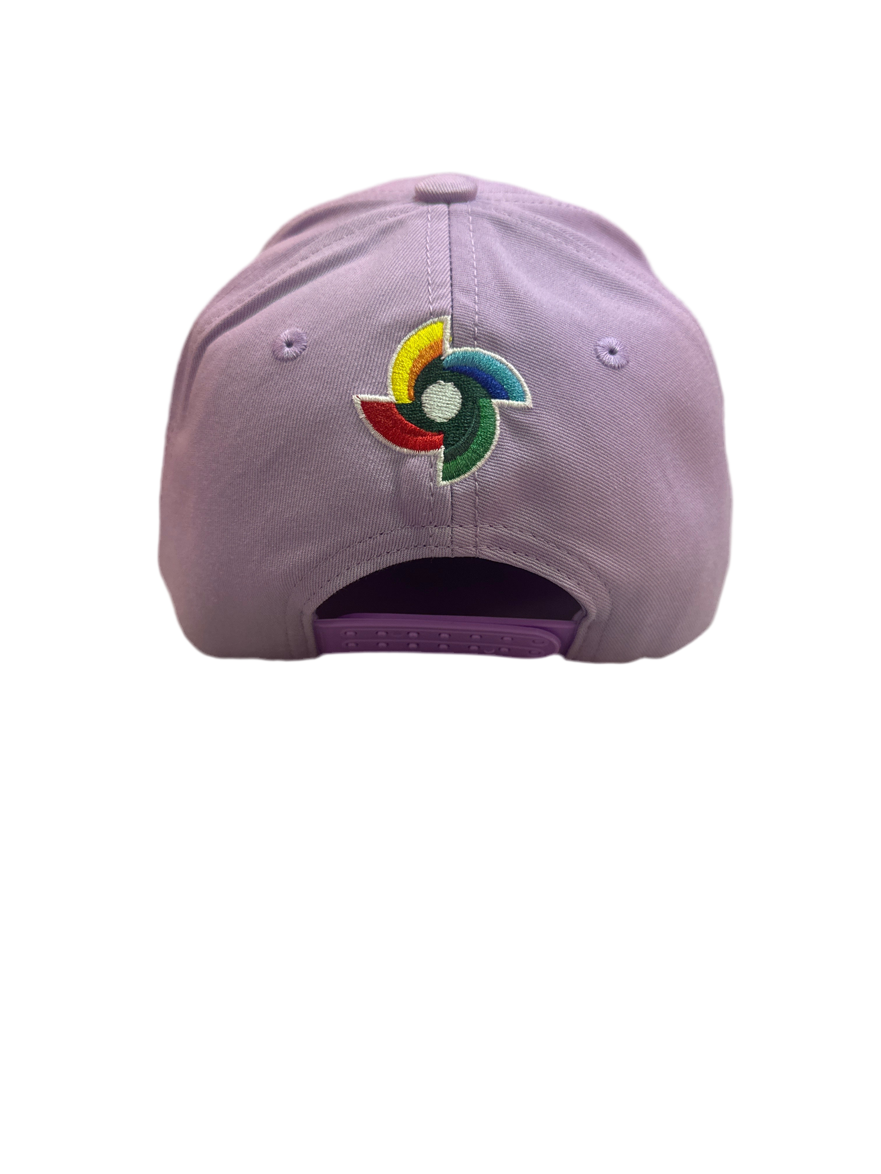 BASEBALL CAP PUERTO RICO PURPLE-GORRA VIOLETA DE PUERTO RICO