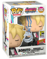 BORUTO NARUTO NEXT GENERATIONS BORUTO (MOMOSHIKI TRANSFORMATION) FUNKO POP #1382 SAN DIEGO COMIC CON INTERNATIONAL LIMITED TOYSTOP COLLECTIBLES EXCLUSIVE