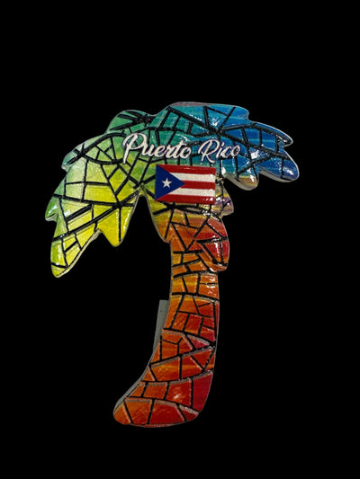 MAGNET OF PALMA MOSAICO PUERTO RICO