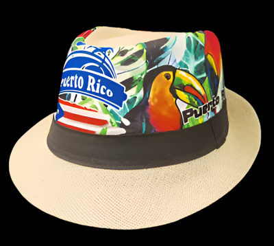 PUERTO RICO JIBARO HAT - SOMBRERO JIBARO PUERTORRIQUEÑO