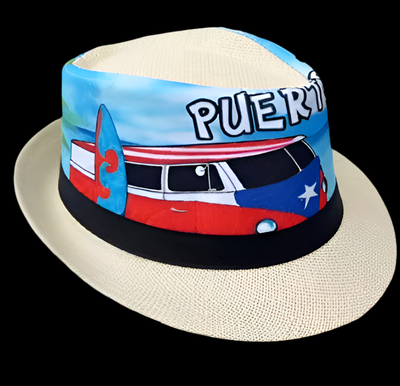 PUERTO RICO JIBARO HAT - SOMBRERO JIBARO PUERTORRIQUEÑO