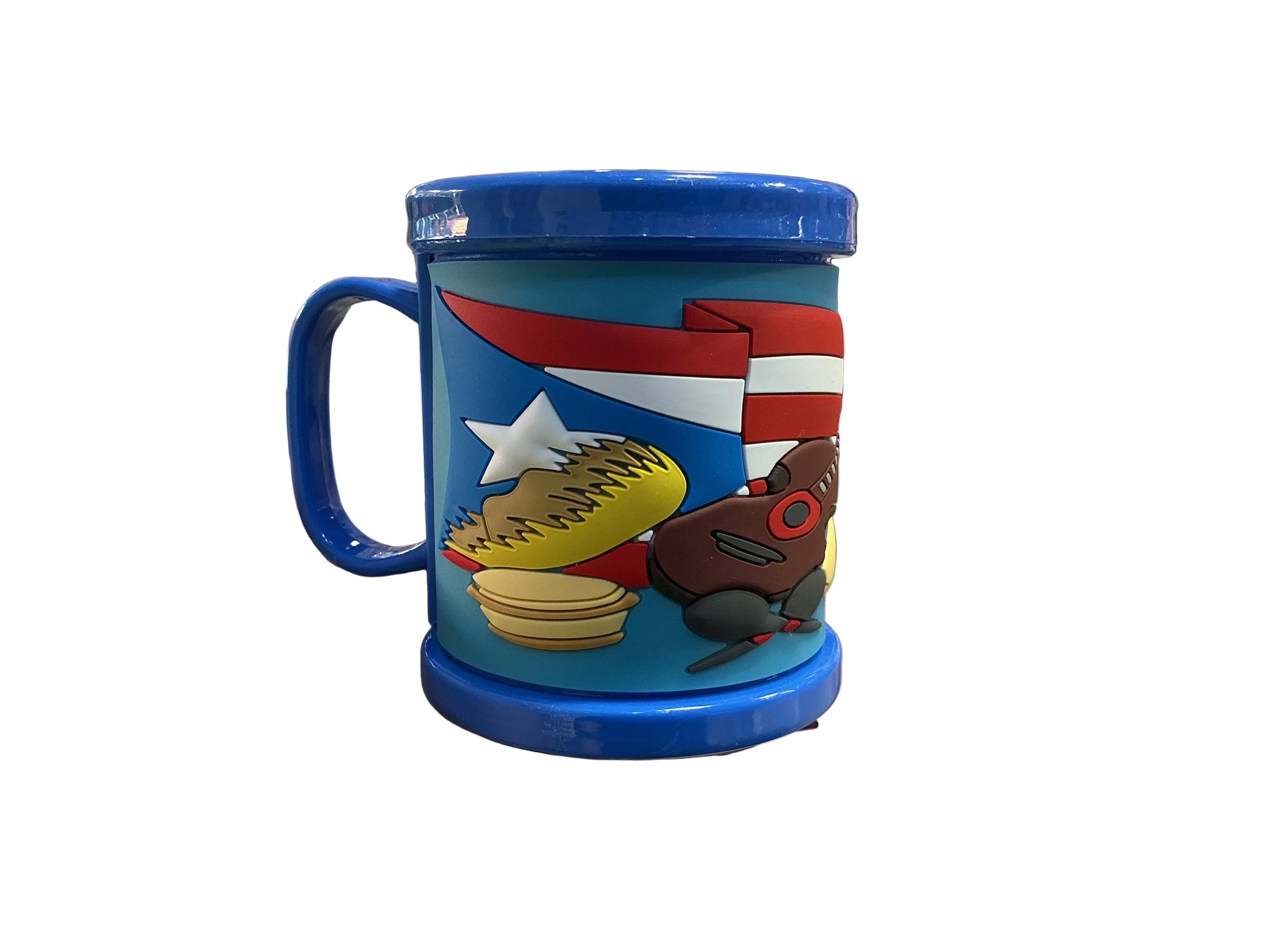 TAZA - TAZA DE PLÁSTICO CON DISEÑO PR CON RELIEVE (RELIEVE)