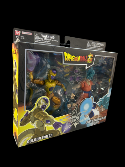 DRAGON BALL STAR BATTLE PACK - GOLDEN FRIEZA VS SUPER SAIYAN BLUE GOKU