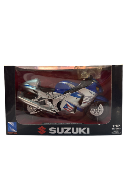 1/12 MOTORA SUZUKI GSX-R1300R HAYABUSA BLUE  & GRAY