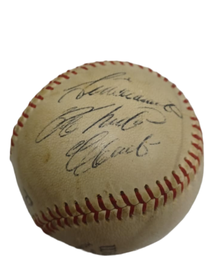 ROBERTO CLEMENTE SIGNED BASEBALL