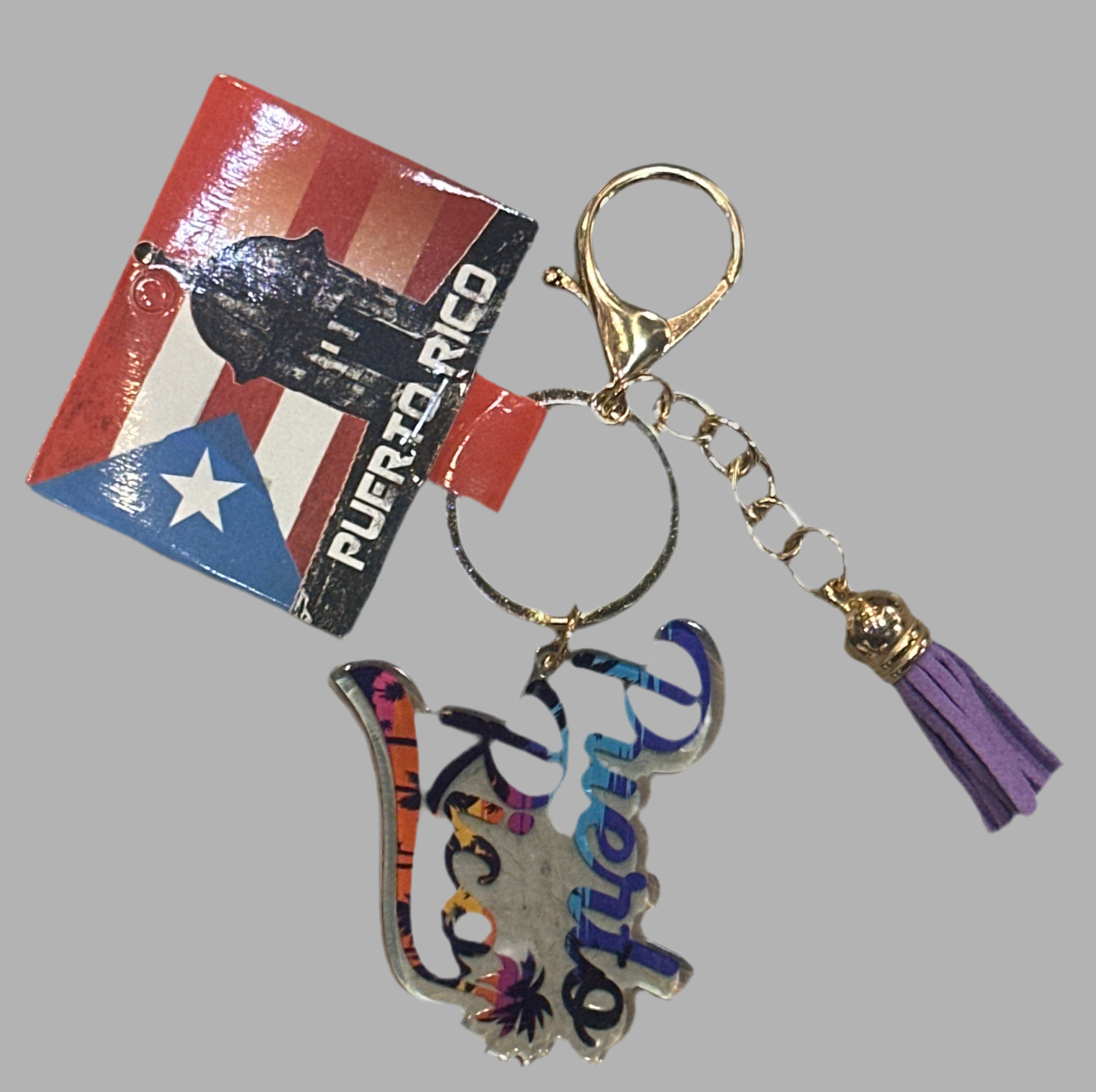 LLAVERO DE PUERTO RICO- PUERTO RICO KEYCHAIN