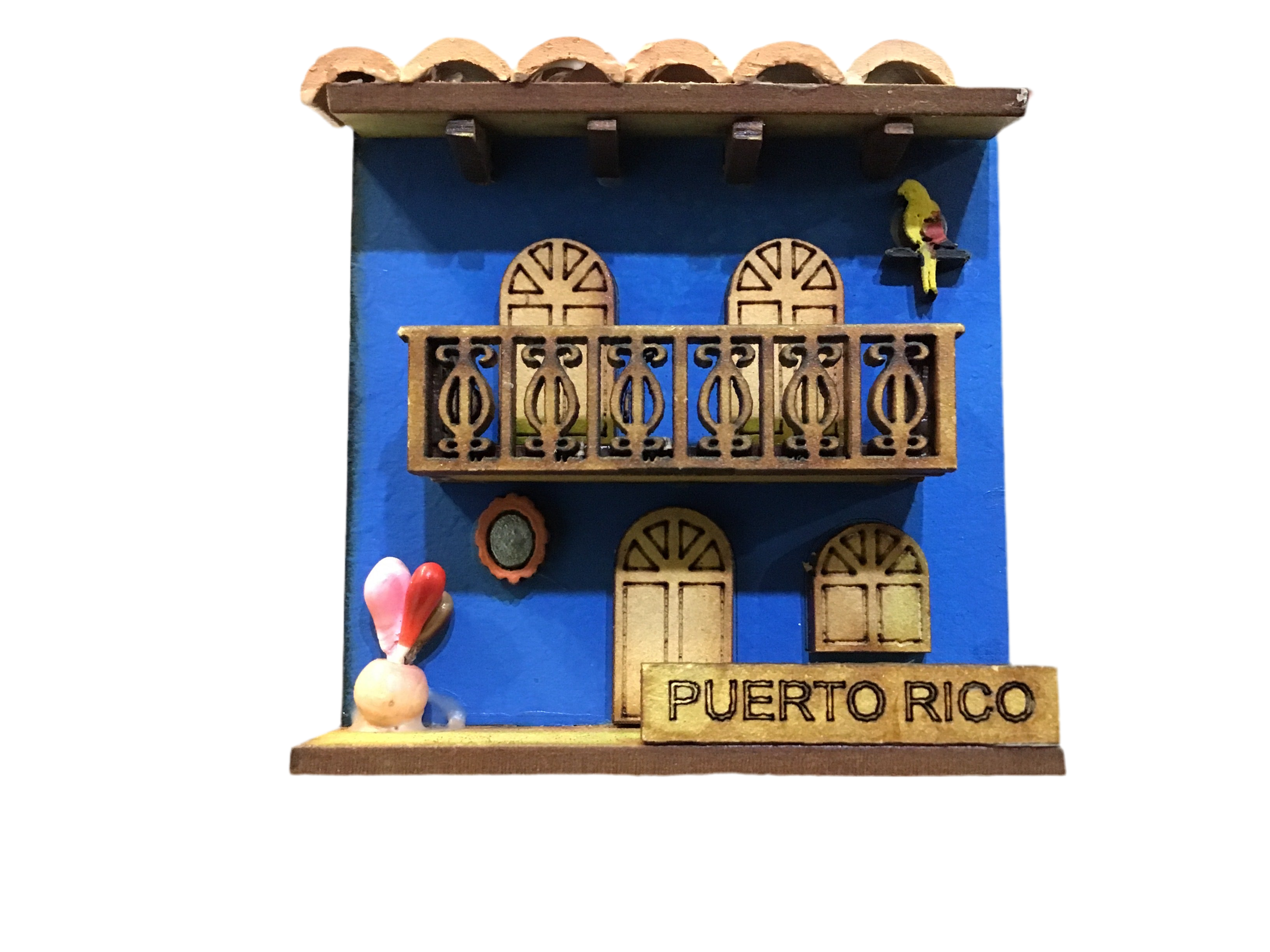 CASITA TIPICA DE PUERTO RICO MAGNETO